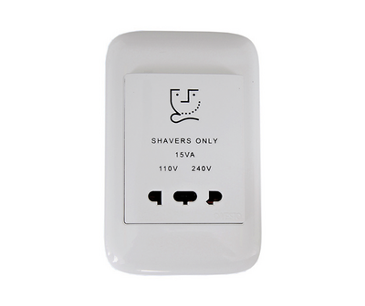 4X2 Shaver Socket Onps201