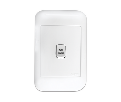 4X2 1 Lever Dim On-Off (Push Type) Ont2006