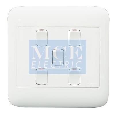 4X4 5Lever 1Way Switch On4051