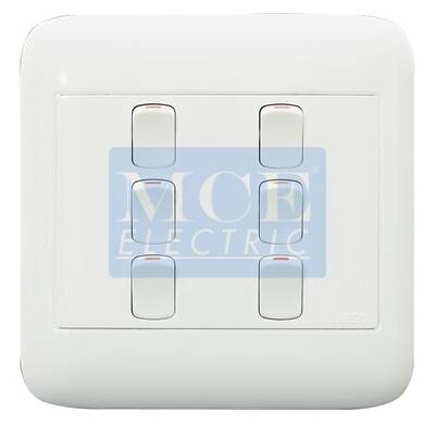 4X4 6Lever 1Way Switch On4061