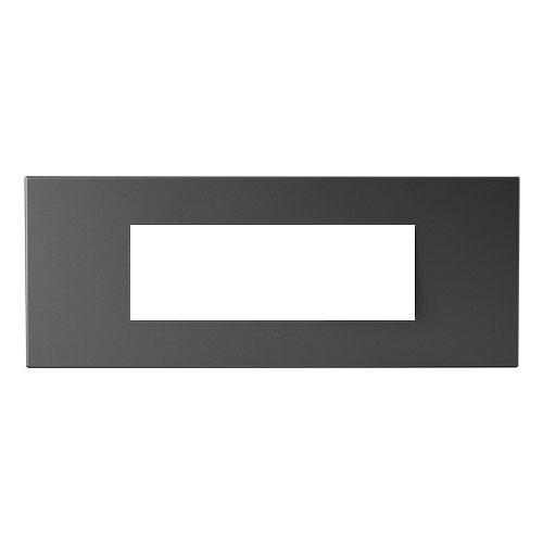 Legrand Arteor Cover Plate 6 Modules - Magnesium