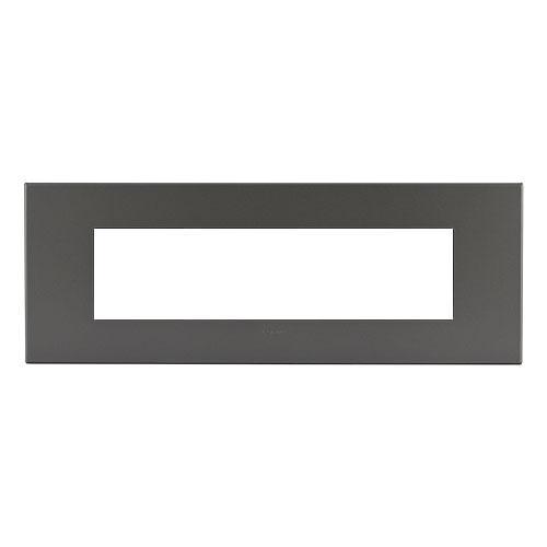 Legrand Arteor Cover Plate 8 Modules - Magnesium