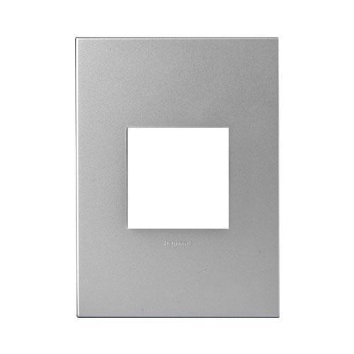 Legrand Arteor Cover Plate 2 Modules - Soft Aluminium