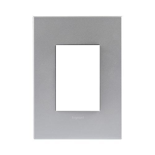 Legrand Arteor Cover Plate 3 Modules - Soft Aluminium