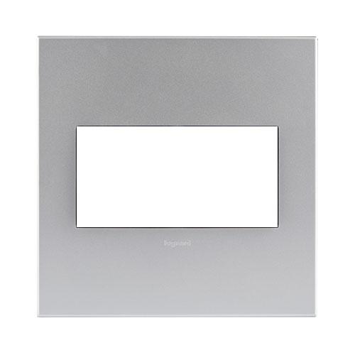 Legrand Aretor Cover Plate 4 Modules 4 X 4 - Soft Aluminium
