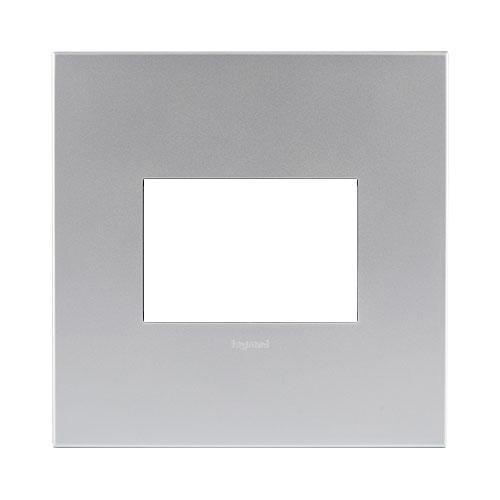 Legrand Arteor Cover Plate 3 Modules 4 X 4 - Soft Aluminium