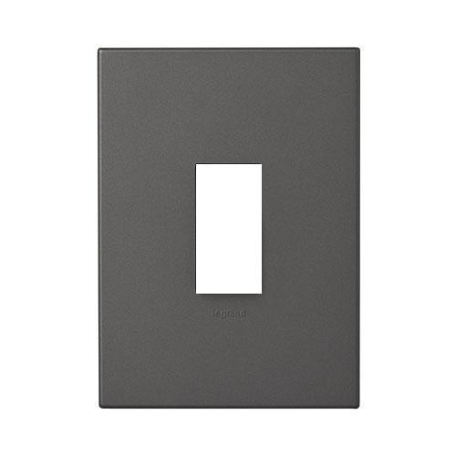 Legrand Arteor Cover Plate 1 Vertical Module - Magnesium