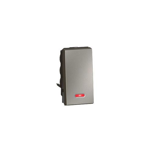 Legrand Arteor 2-Way Switch Module With Indicator - Magnesium