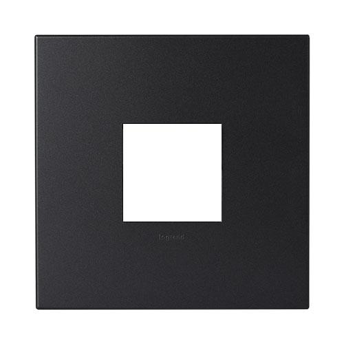 Legrand Arteor Cover Plate 2 Modules 4 X 4 - Graphite