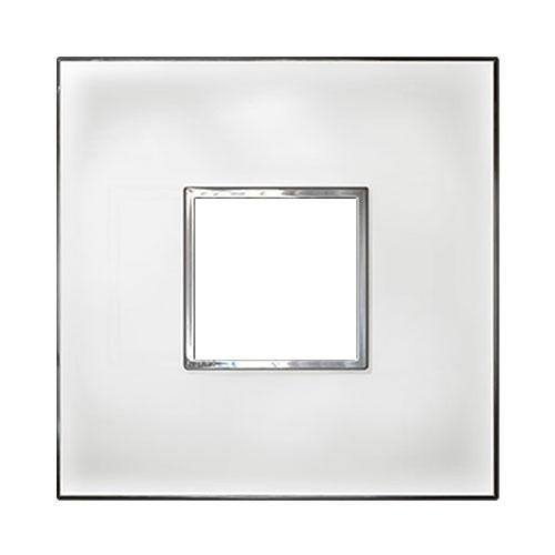 Legrand Arteor Cover Plate 2 Modules 4 X 4 - Mirror White