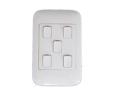 4X2 5Lever 1 Way Switch On2051