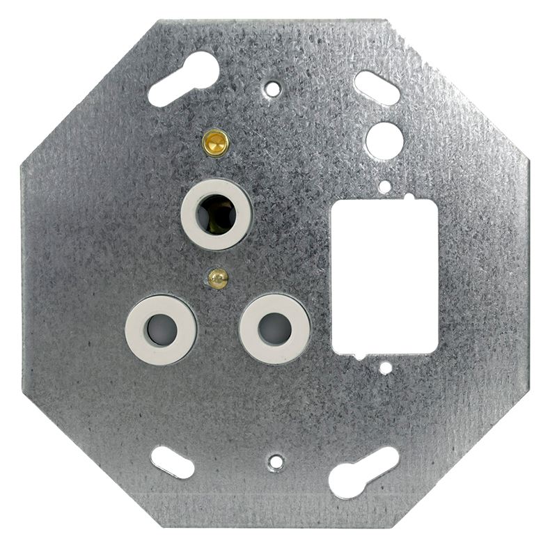 Crabtree Classic Single STD Socket, Unswitched, 100x100mm