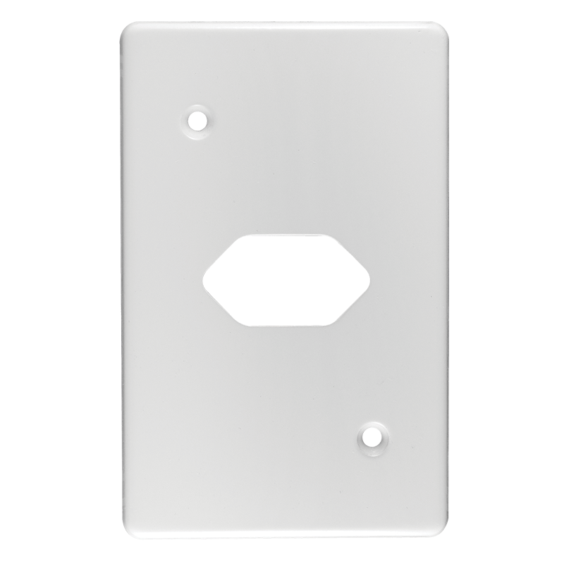 Crabtree Classic Single Slimline Unswitched Steel Socket