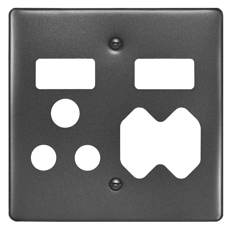 Crabtree Classic Slimline Socket Coverplate 100x100