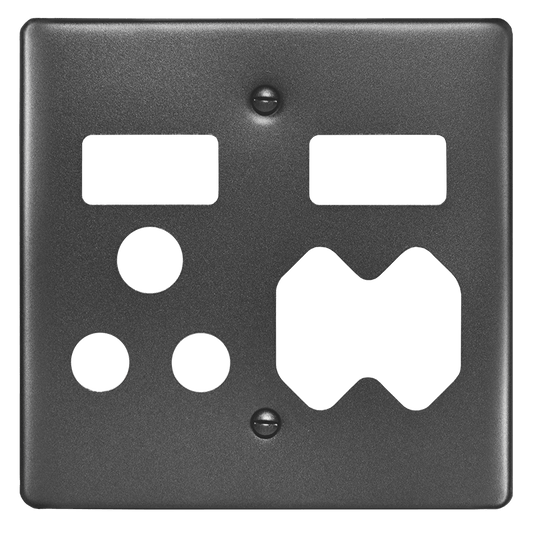 Crabtree Classic Slimline Socket Coverplate 100x100