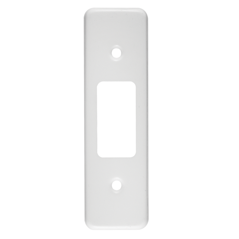Crabtree Classic 1 Lever Steel Architrave Coverplate for Elegant Interiors