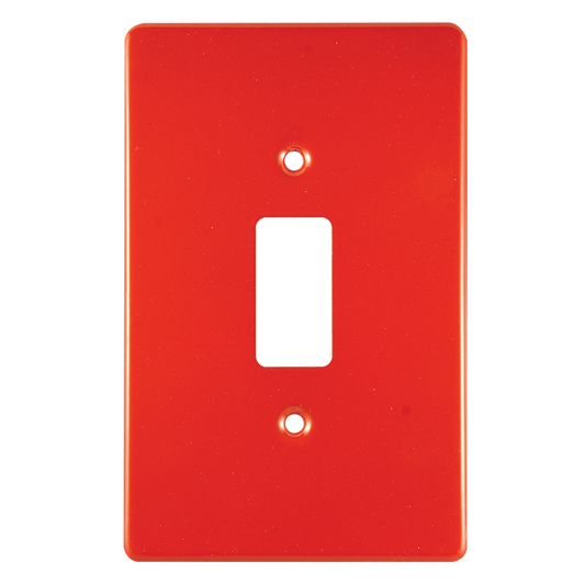 Crabtree Classic 1 Lever Steel Coverplate