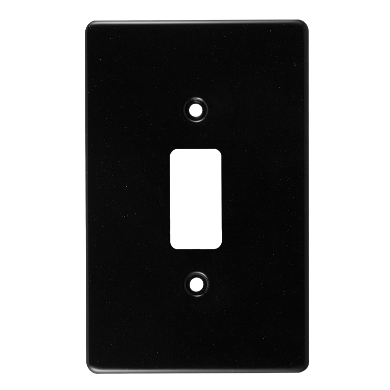 Crabtree Classic 1 Lever Steel Coverplate