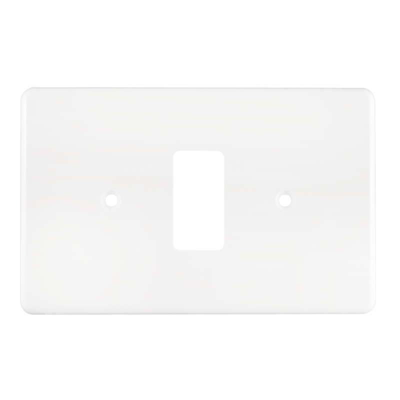 Crabtree Classic 1 Lever Horizontal Plastic Coverplate - Made To Order