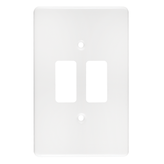Crabtree Classic 2 Lever Plastic Coverplate