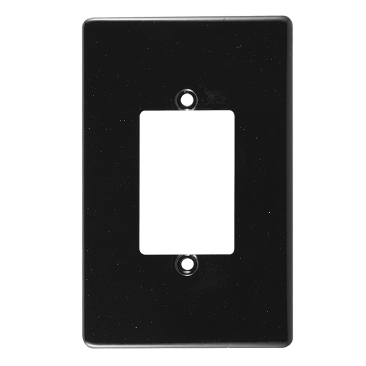 Crabtree Classic 3 Lever Steel Coverplate - Durable & Elegant