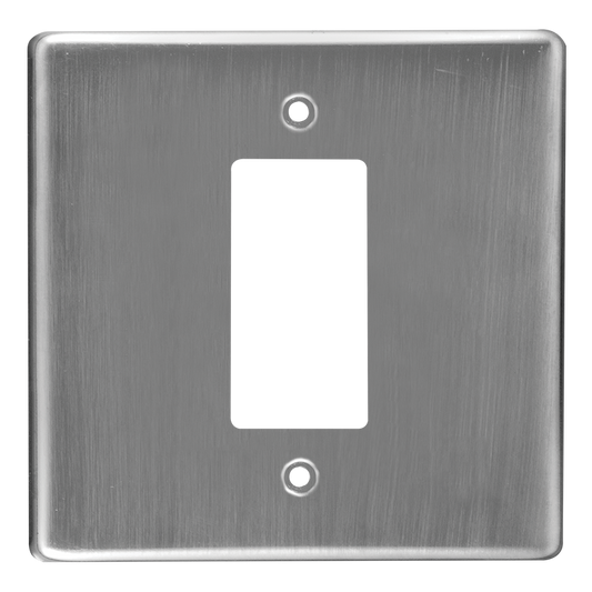 Crabtree Classic 4 Lever Steel Coverplate