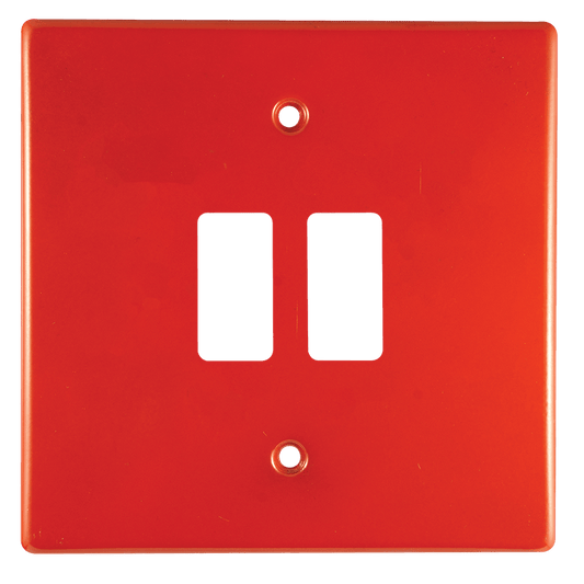 Crabtree Classic 2 Lever Plastic Coverplate
