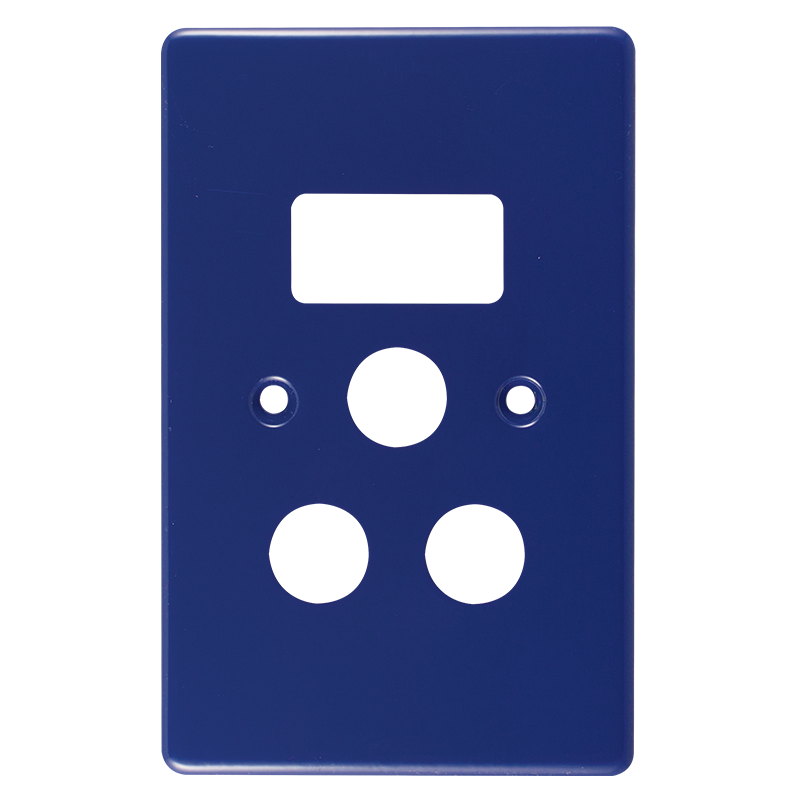 Crabtree Classic Single STD Switched Socket Coverplate