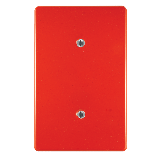 Crabtree Classic Blank Steel Coverplate - Durable and Versatile