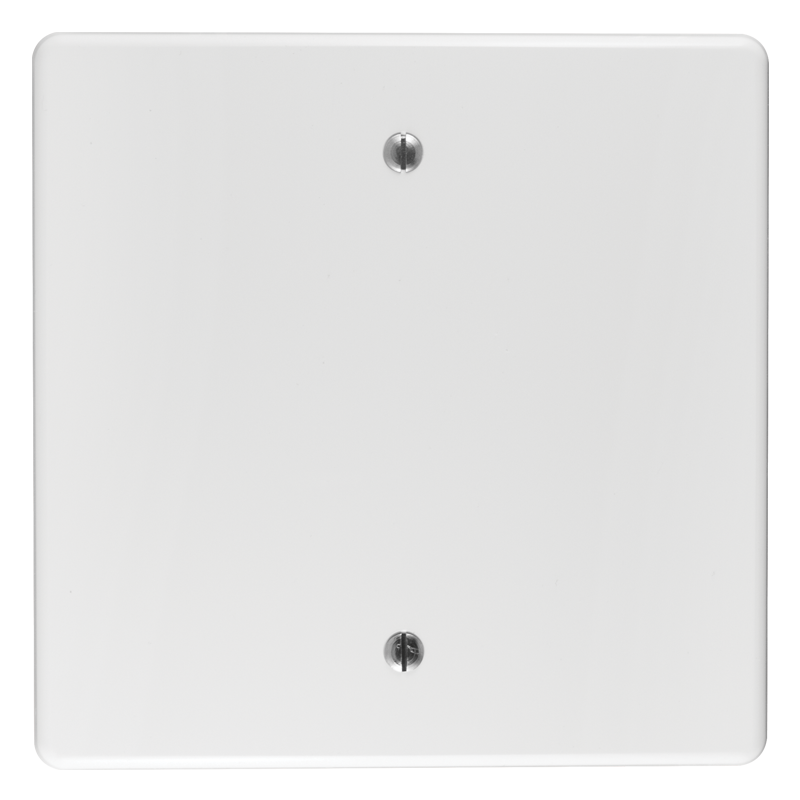 Crabtree Classic Blank Plastic Coverplate - Durable & Versatile