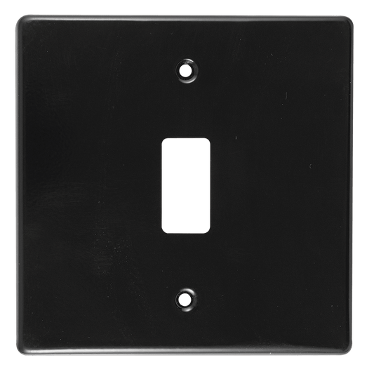 Crabtree Classic 1 Lever Steel Coverplate
