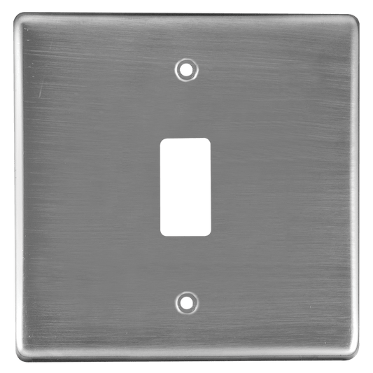 Crabtree Classic 1 Lever Steel Coverplate