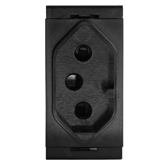 Crabtree Classic 164-2-1 Module Premium Black Socket