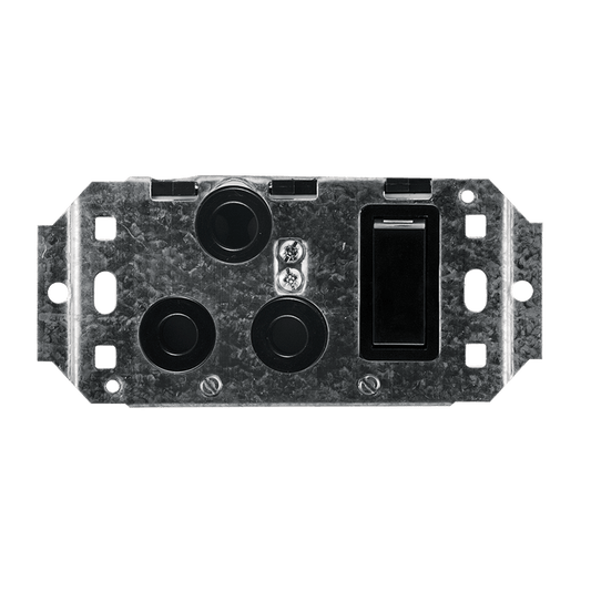 Crabtree Classic Single Monoblock Switched 164-1 Socket on Yoke