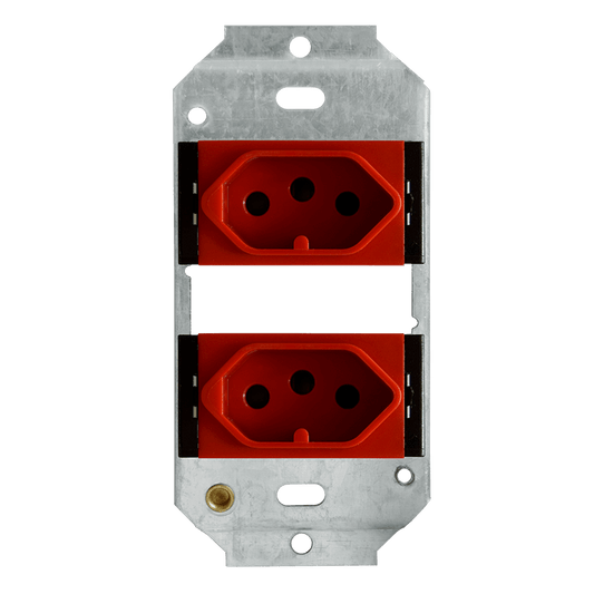 Crabtree Classic Duo 164-2-1 Unswitched Socket