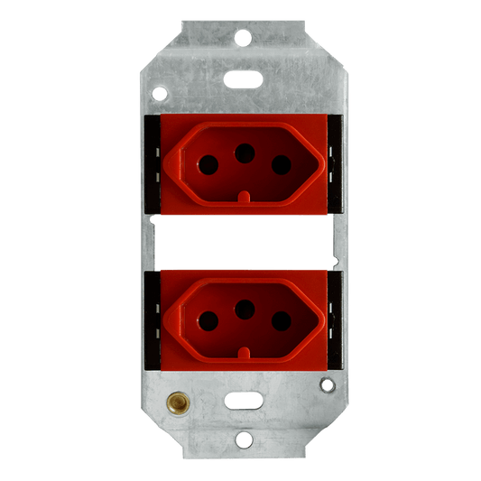 Crabtree Classic Duo 164-2-1 Unswitched Socket