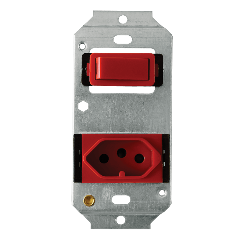 Crabtree Classic 164-2-1 Switched Socket 4x2 (100x50)