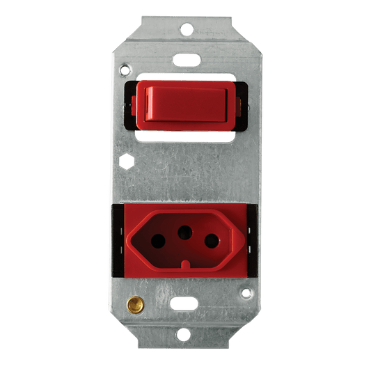 Crabtree Classic 164-2-1 Switched Socket 4x2 (100x50)