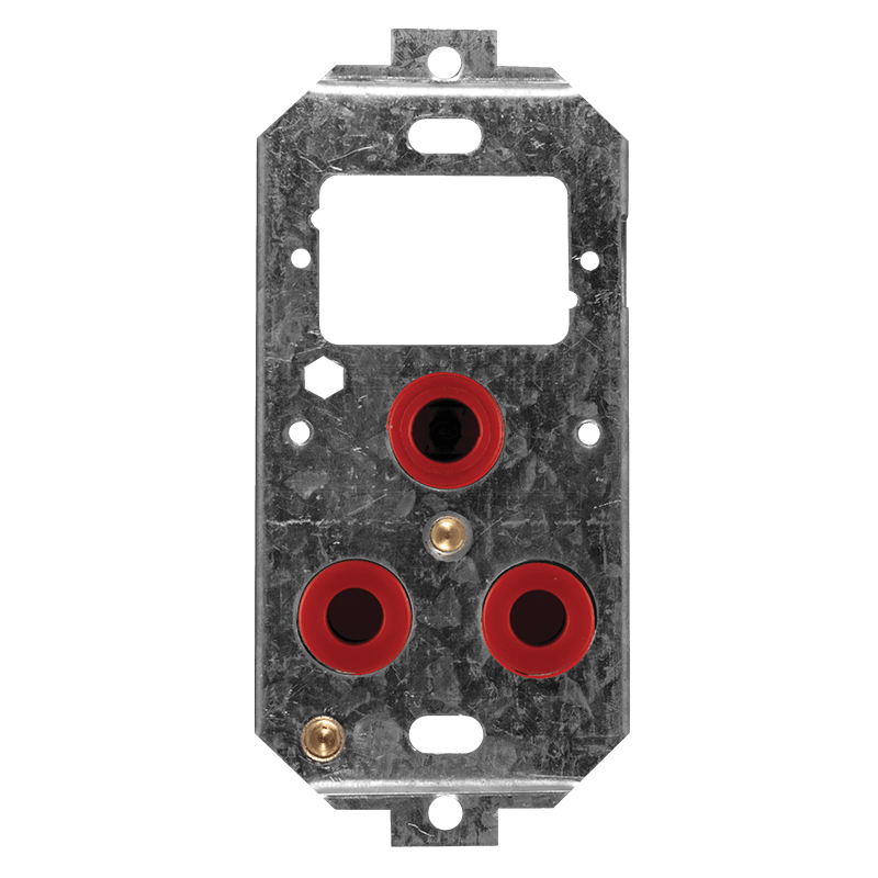 Crabtree Classic Single STD Unswitched 164-1 Socket on 2x4 Yoke