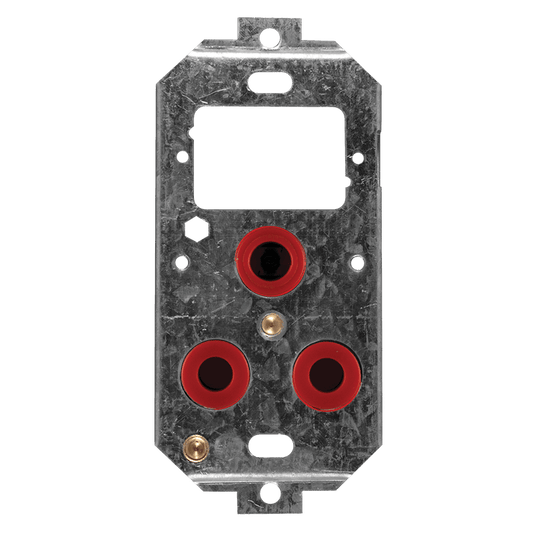 Crabtree Classic Single STD Unswitched 164-1 Socket on 2x4 Yoke