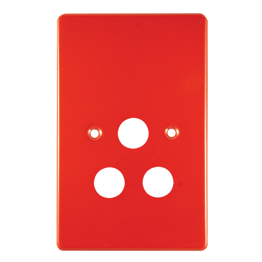 Crabtree Classic Single STD Unswitched Steel Coverplate