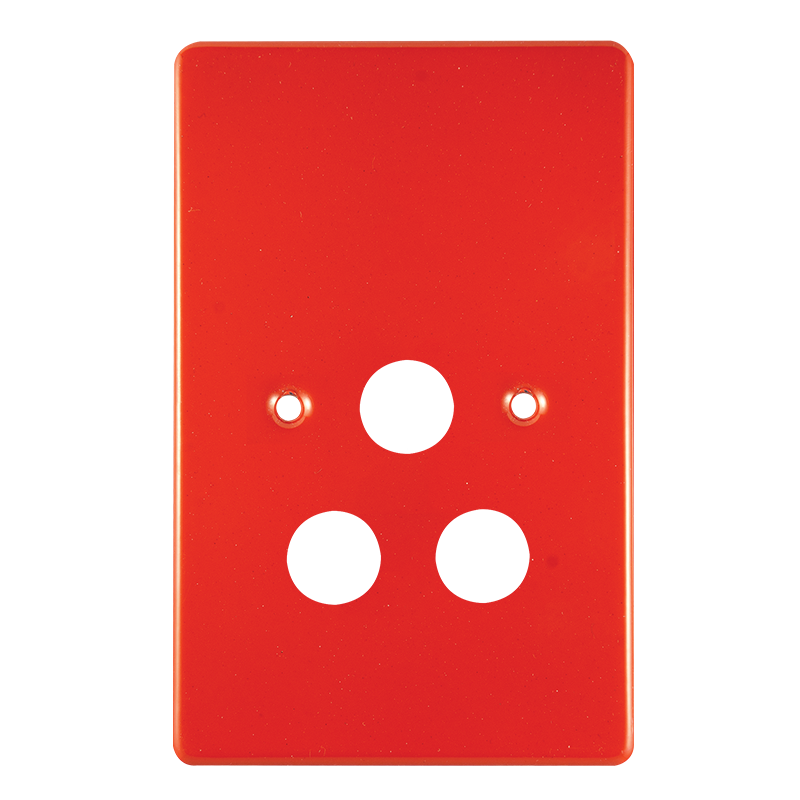 Crabtree Classic Single STD Unswitched Steel Coverplate (50x100)