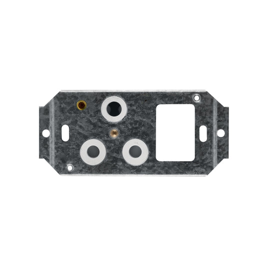 Crabtree Classic Single STD Unswitched 164-1 Socket on 4x2 Conduit Box