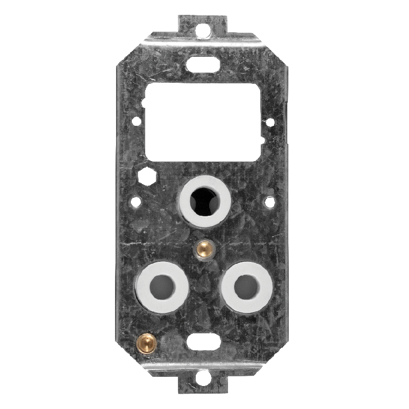Crabtree Classic Single STD 164-1 Unswitched Socket on Yoke