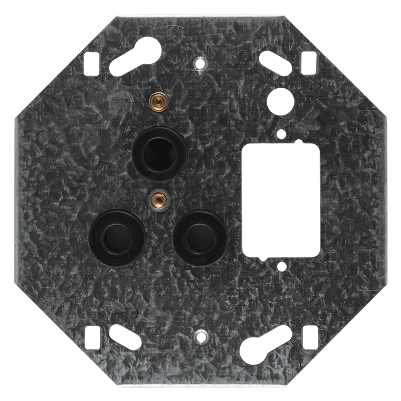 Crabtree Classic Single Dedicated 164-4 Unswitched Socket on 4x4 Yoke