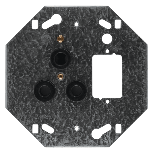 Crabtree Classic Single Dedicated 164-4 Unswitched Socket on 4x4 Yoke