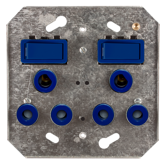 Crabtree Classic Double Monoblock 164-4 Switched Dedicated Socket