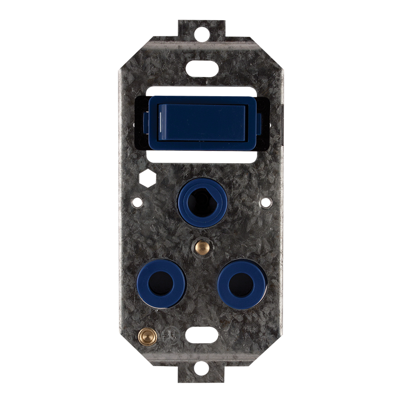 Crabtree Classic Single Dedicated Switched Socket 164-4 (50x100mm)