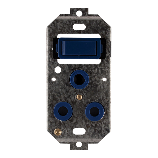 Crabtree Classic Single Dedicated Switched Socket 164-4 (50x100mm)