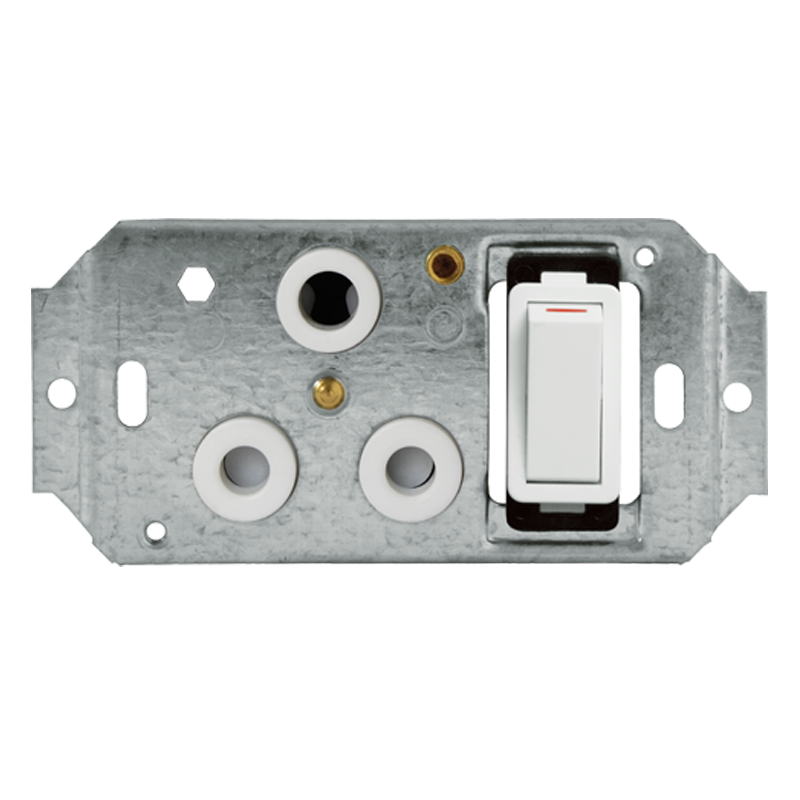 Crabtree Classic Single STD 164-1 Switched Socket on Yoke (Cabstrut)